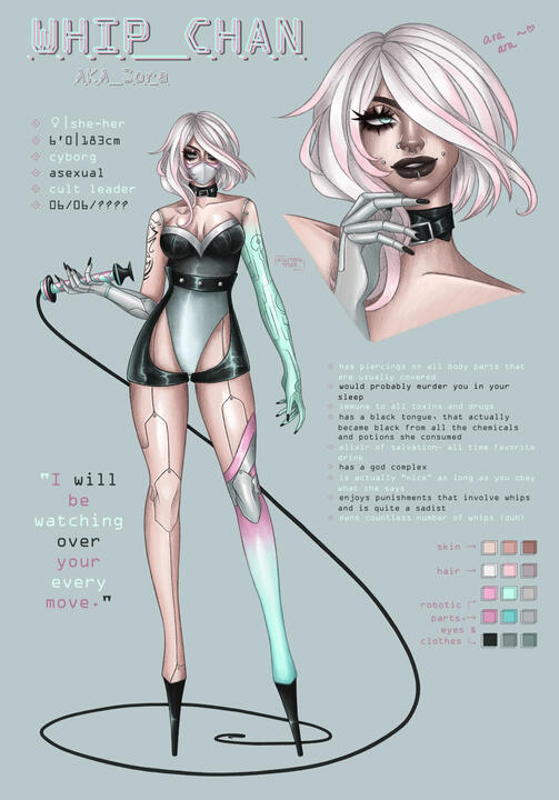 reference sheet